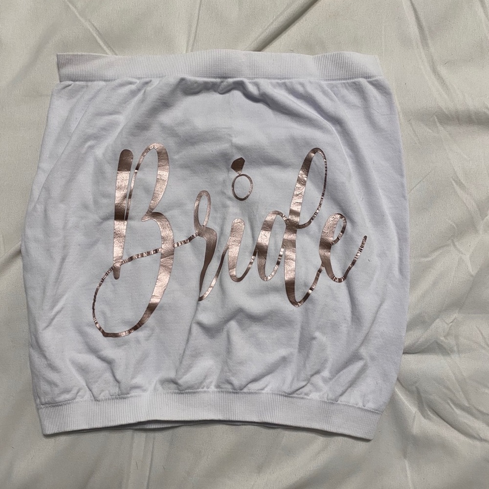 Bride Tube Top